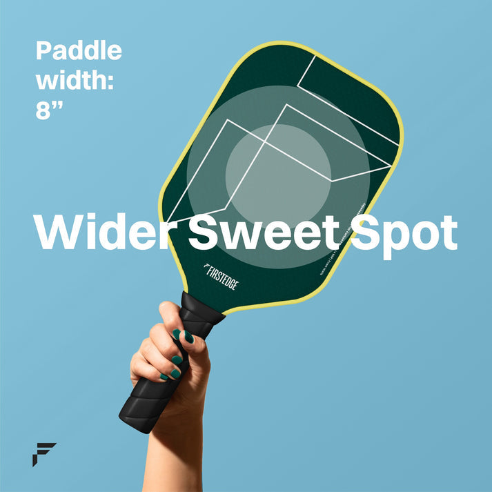 FirstEdge Maxstrike Japanese Toray T700 Carbon Fibre Pickleball Paddle (With Cover)