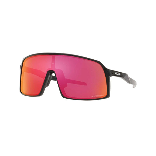 OAKLEY SUNGLASS SUTRO POLISHED BLACK PRIZM FIELD SUNGLASSES
