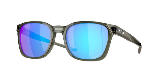 Oakley sunglass Ojector Olive Ink Prizm Sapphire with Green blue
