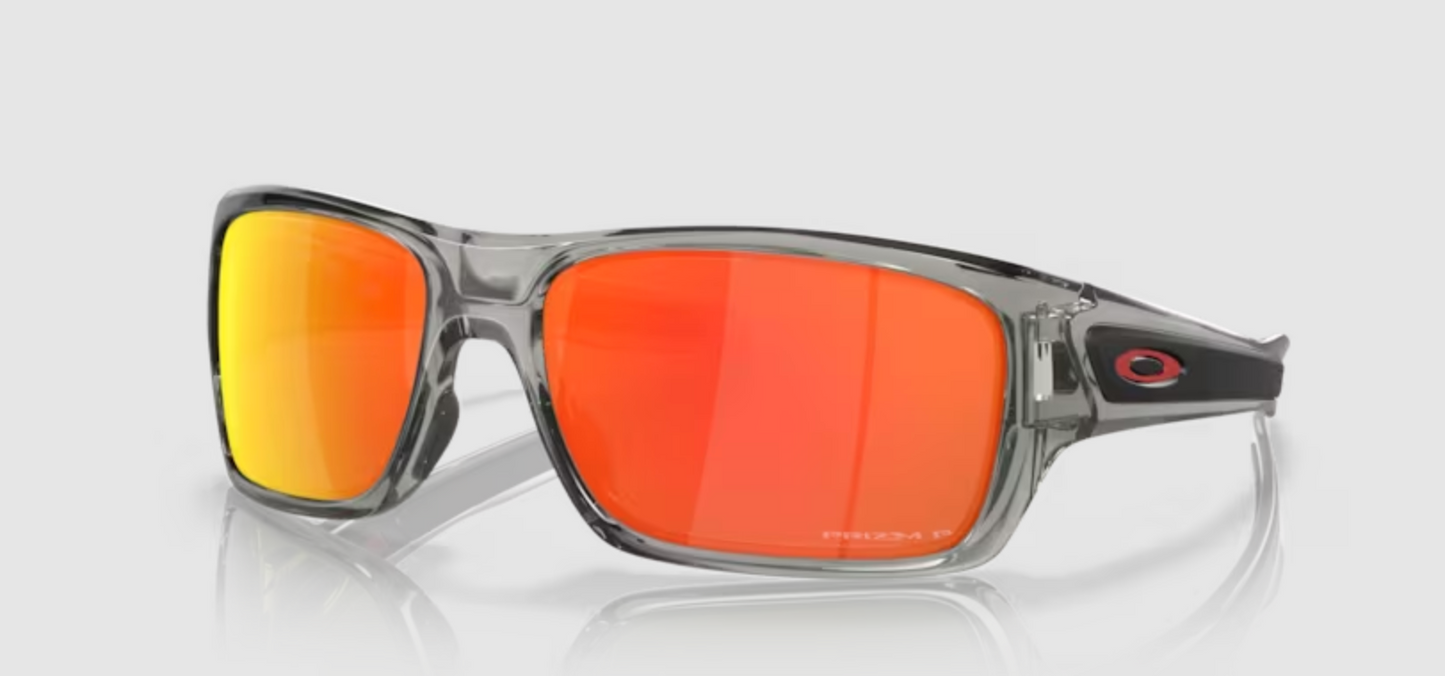 Oakley Turbine Grey ink Prizm ruby polarized Sunglass