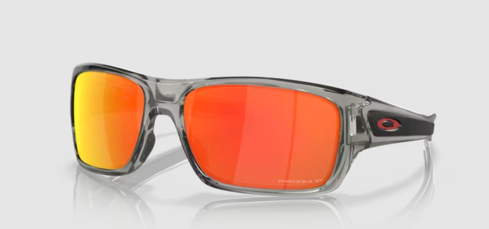Oakley sunglasses turbine grey ink ruby iridium polarized best sale