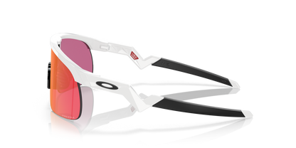 Oakley Sunglass Resistor (Youth Fit) prizm field Lenses,  polished white Frame