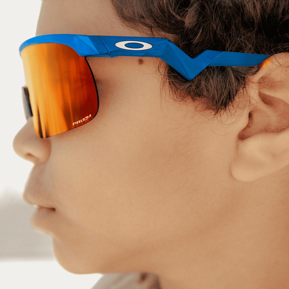 Oakley Resistor with Blue Frame and Prizm Ruby Lens