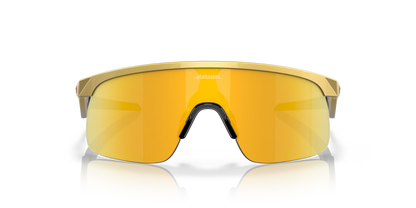 Oakley Resistor (Youth Fit) Patrick Mahomes II Collection prizm 24k Lenses,  olympic gold Frame