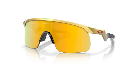 Oakley Resistor (Youth Fit) Patrick Mahomes II Collection prizm 24k Lenses,  olympic gold Frame