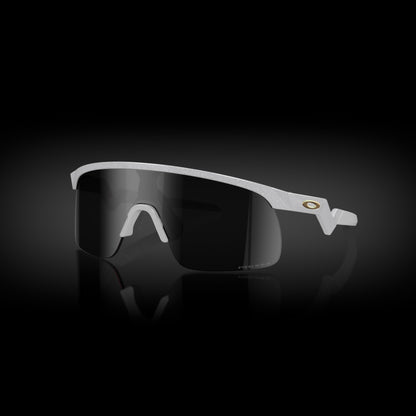 Oakley Sunglass Resistor (Youth Fit) Players Collection prizm black Lenses with pearl white Frame