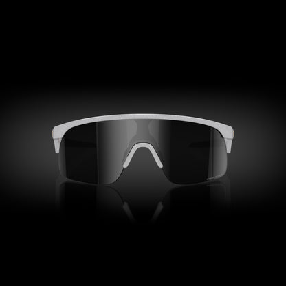Oakley Sunglass Resistor (Youth Fit) Players Collection prizm black Lenses with pearl white Frame