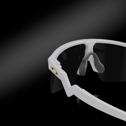 Oakley Sunglass Resistor (Youth Fit) Players Collection prizm black Lenses with pearl white Frame