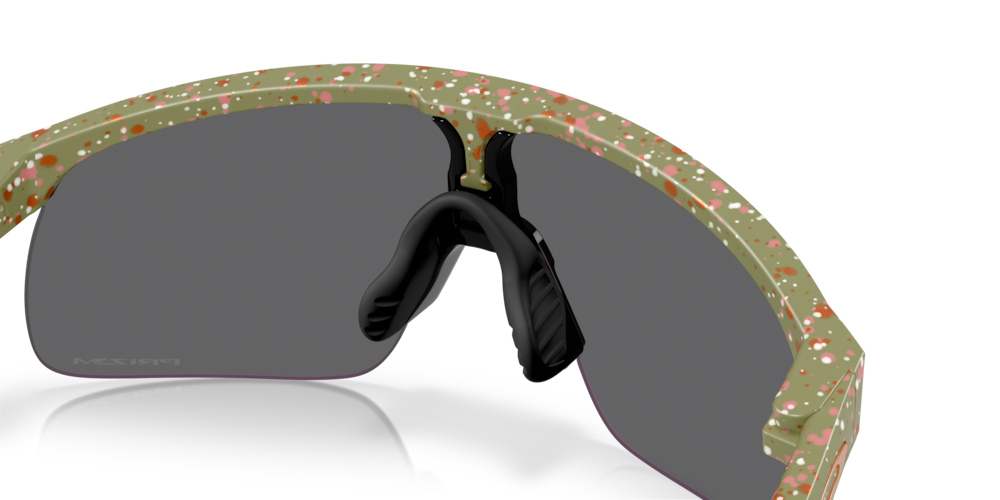 oakley sunglass Resistor (Youth Fit) Terrazzo Collection prizm black Lenses with fern terrazzo Frame