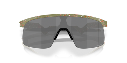 oakley sunglass Resistor (Youth Fit) Terrazzo Collection prizm black Lenses with fern terrazzo Frame