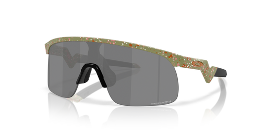 oakley sunglass Resistor (Youth Fit) Terrazzo Collection prizm black Lenses with fern terrazzo Frame