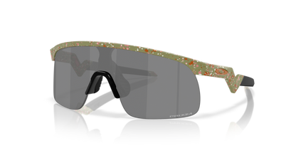 oakley sunglass Resistor (Youth Fit) Terrazzo Collection prizm black Lenses with fern terrazzo Frame