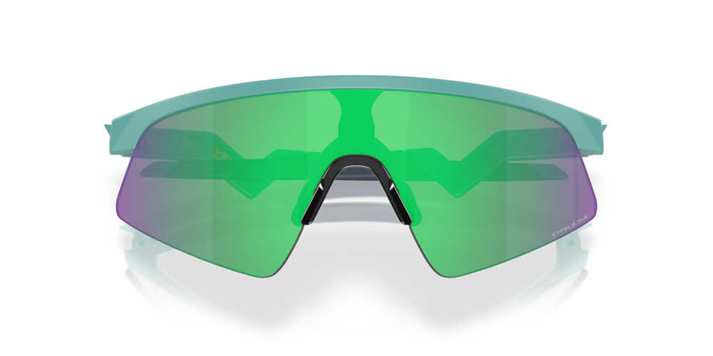 Oakley sunglass Resistor Sweep (Youth Fit) prizm jade Lenses withmatte pacific Frame