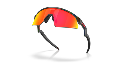 Oakley Sunglass Resistor Sweep  Patrick Mahomes II Collection prizm ruby Lenses,  dark galaxy Frame