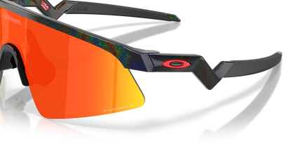 Oakley Sunglass Resistor Sweep  Patrick Mahomes II Collection prizm ruby Lenses,  dark galaxy Frame