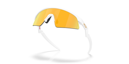 Oakley Sunglass Resistor Sweep prizm 24k Lenses with matte white Frame