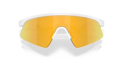 Oakley Sunglass Resistor Sweep prizm 24k Lenses with matte white Frame