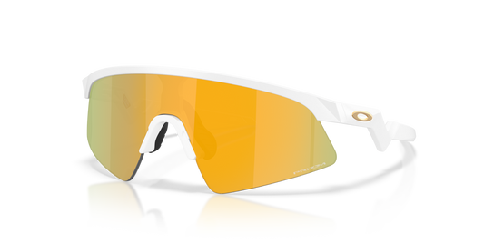 Oakley Sunglass Resistor Sweep prizm 24k Lenses with matte white Frame