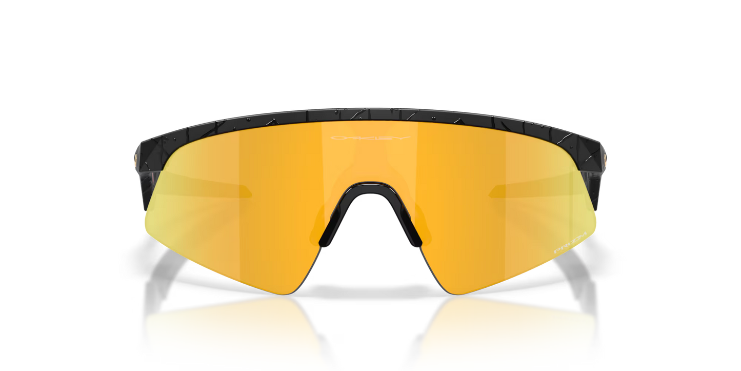 Oakley Resistor sweep prizm 24k Lenses, matte black splatter Frame