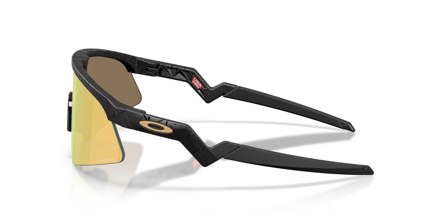 Oakley Resistor sweep prizm 24k Lenses, matte black splatter Frame