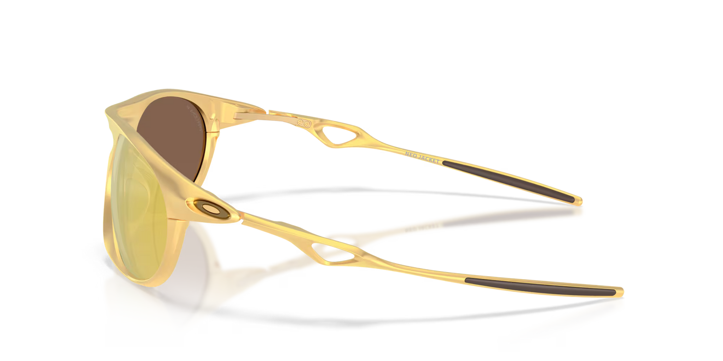 Oakley Neo Jacket prizm 24k polarized Lenses,satin gold Frame