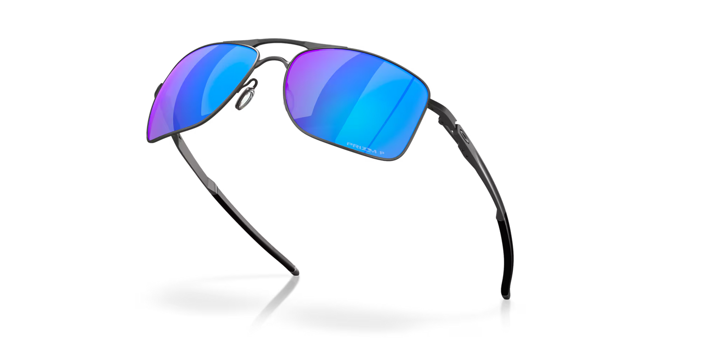 Oakley Gauge 8 Matte Gunmetal Prizm Sapphire Iridium Polarized