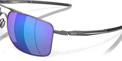 Oakley Gauge 8 Matte Gunmetal Prizm Sapphire Iridium Polarized