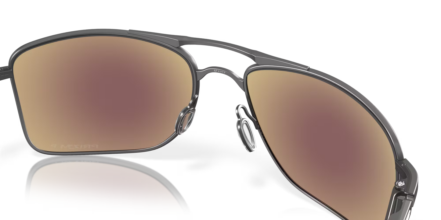 Oakley Gauge 8 Matte Gunmetal Prizm Sapphire Iridium Polarized