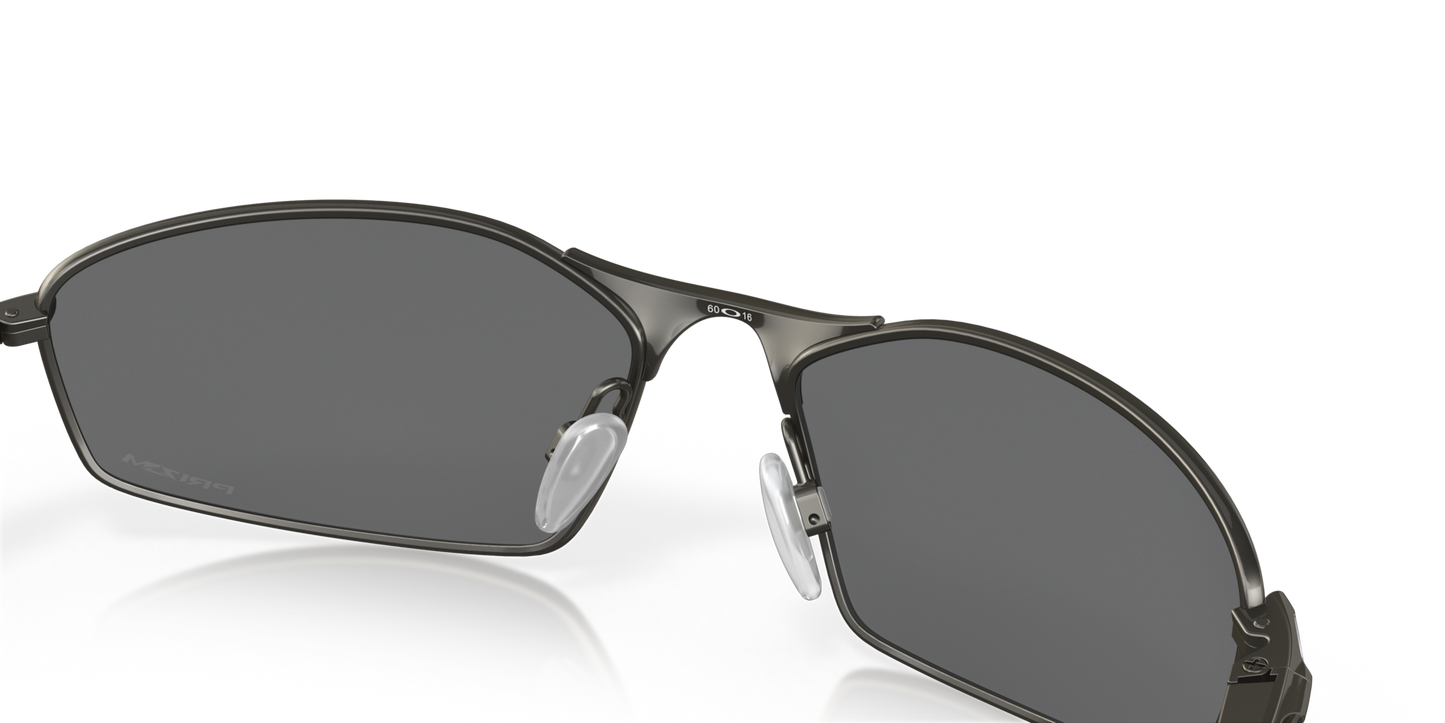 Oakley Sunglass Whisker prizm black Lenses with  carbon Frame