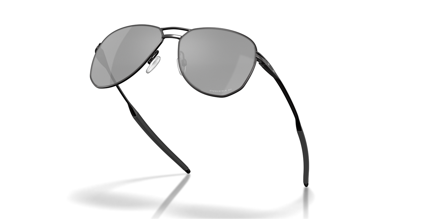 Oakley Sunglass Contrail prizm black polarized Lenses,  satin black Frame