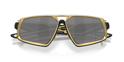 Oakley Sunglass Massillon prizm black polarized Lenses With black ink Frame