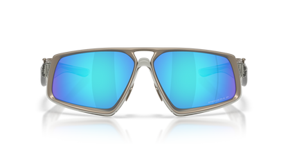 Oakley Sunglass Massillon prizm sapphire polarized Lenses,  grey ink Frame