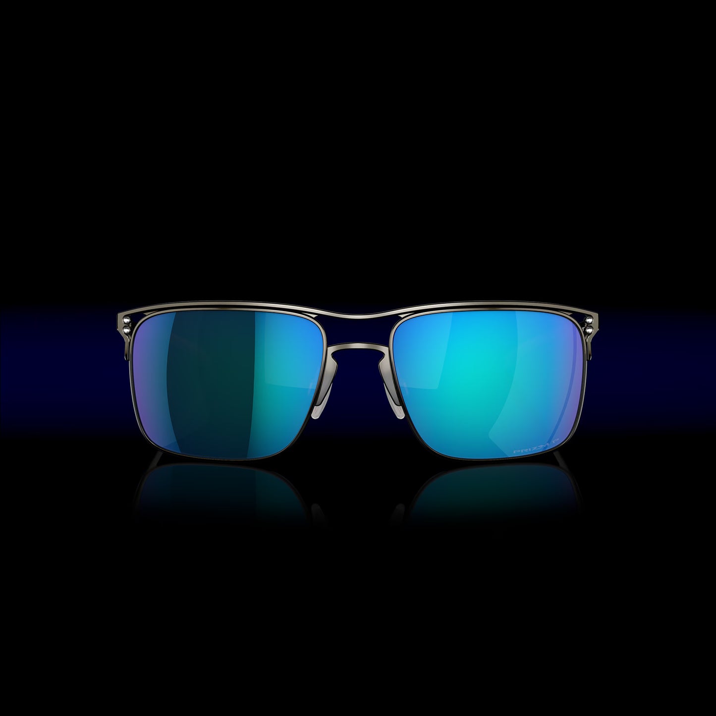 Oakley Holbrook TI prizm sapphire polarized Lenses, matte gunmetal Frame
