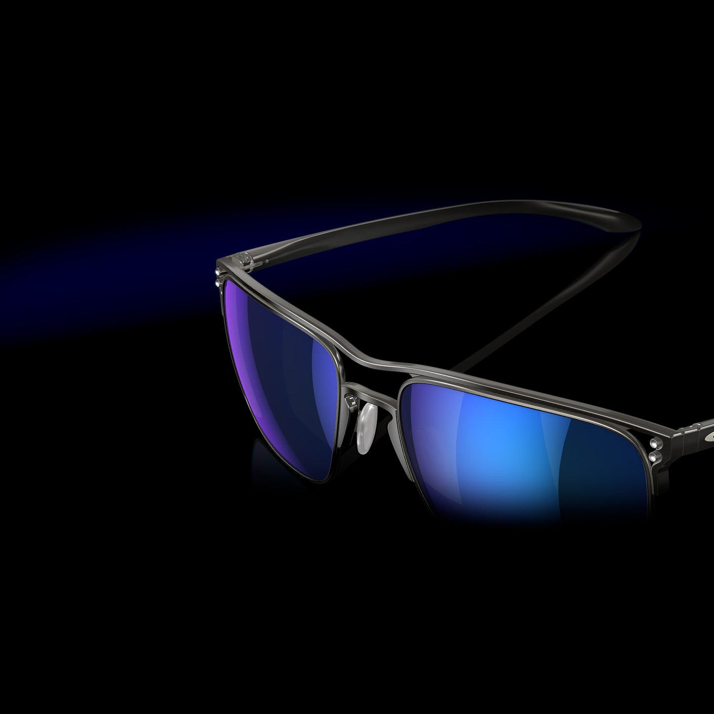 Oakley Holbrook TI prizm sapphire polarized Lenses, matte gunmetal Frame