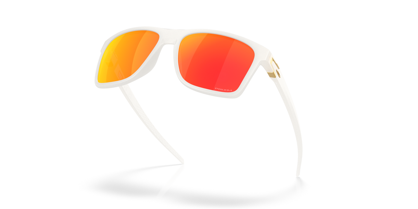 Oakley Sunglass Leffingwell Seek Collection prizm ruby Lenses With matte vapor Frame