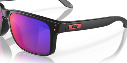 Oakley Sunglass red iridium Lenses with matte black Frame
