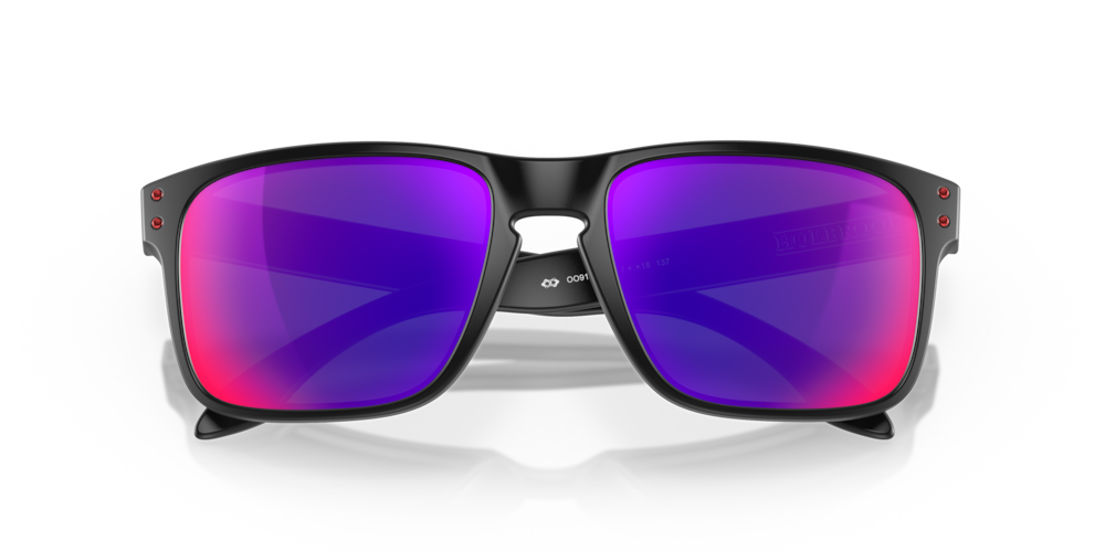 Oakley Sunglass red iridium Lenses with matte black Frame
