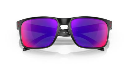 Oakley Sunglass red iridium Lenses with matte black Frame