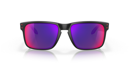 Oakley Sunglass red iridium Lenses with matte black Frame