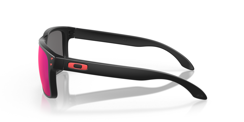 Oakley Sunglass red iridium Lenses with matte black Frame