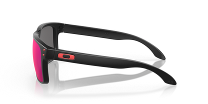 Oakley Sunglass red iridium Lenses with matte black Frame