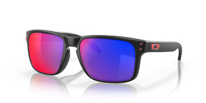 Oakley Sunglass red iridium Lenses with matte black Frame