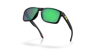 Oakley Holbrook Matte Black Prizm Road Jade Lenses, with matte black Frame