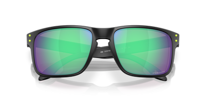 Oakley Holbrook Matte Black Prizm Road Jade Lenses, with matte black Frame