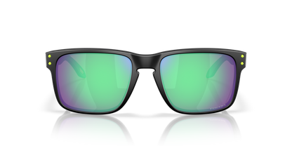 Oakley Holbrook Matte Black Prizm Road Jade Lenses, with matte black Frame