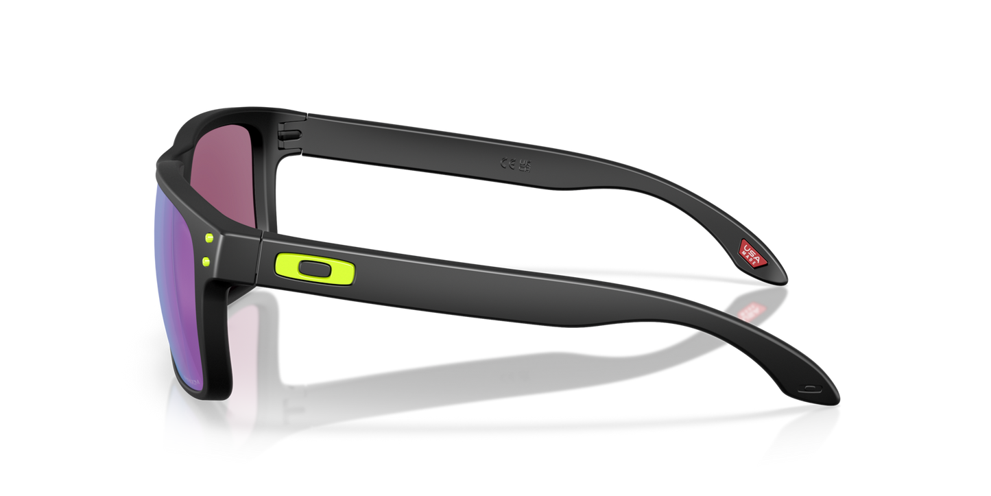 Oakley Holbrook Matte Black Prizm Road Jade Lenses, with matte black Frame