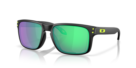 Oakley Holbrook Matte Black Prizm Road Jade Lenses, with matte black Frame