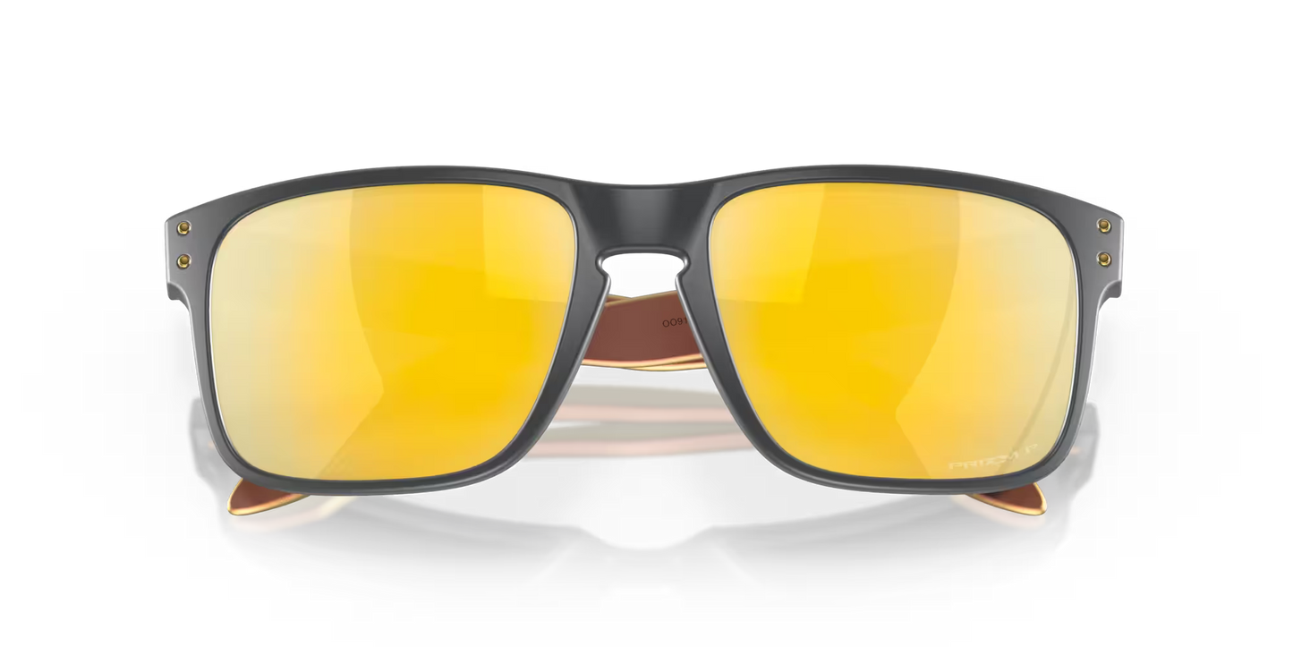 Oakley Holbrook prizm 24k polarized Lenses, matte carbon Frame
