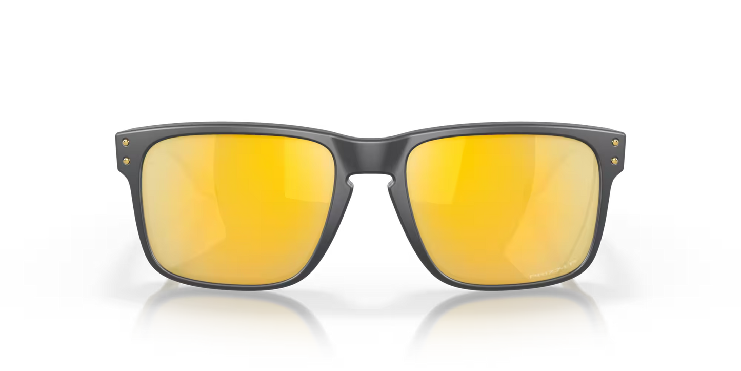 Oakley Holbrook prizm 24k polarized Lenses, matte carbon Frame