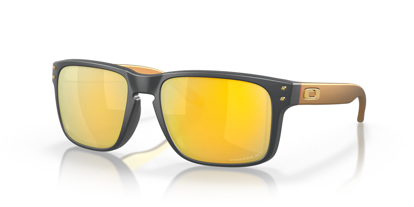 Oakley Holbrook prizm 24k polarized Lenses, matte carbon Frame